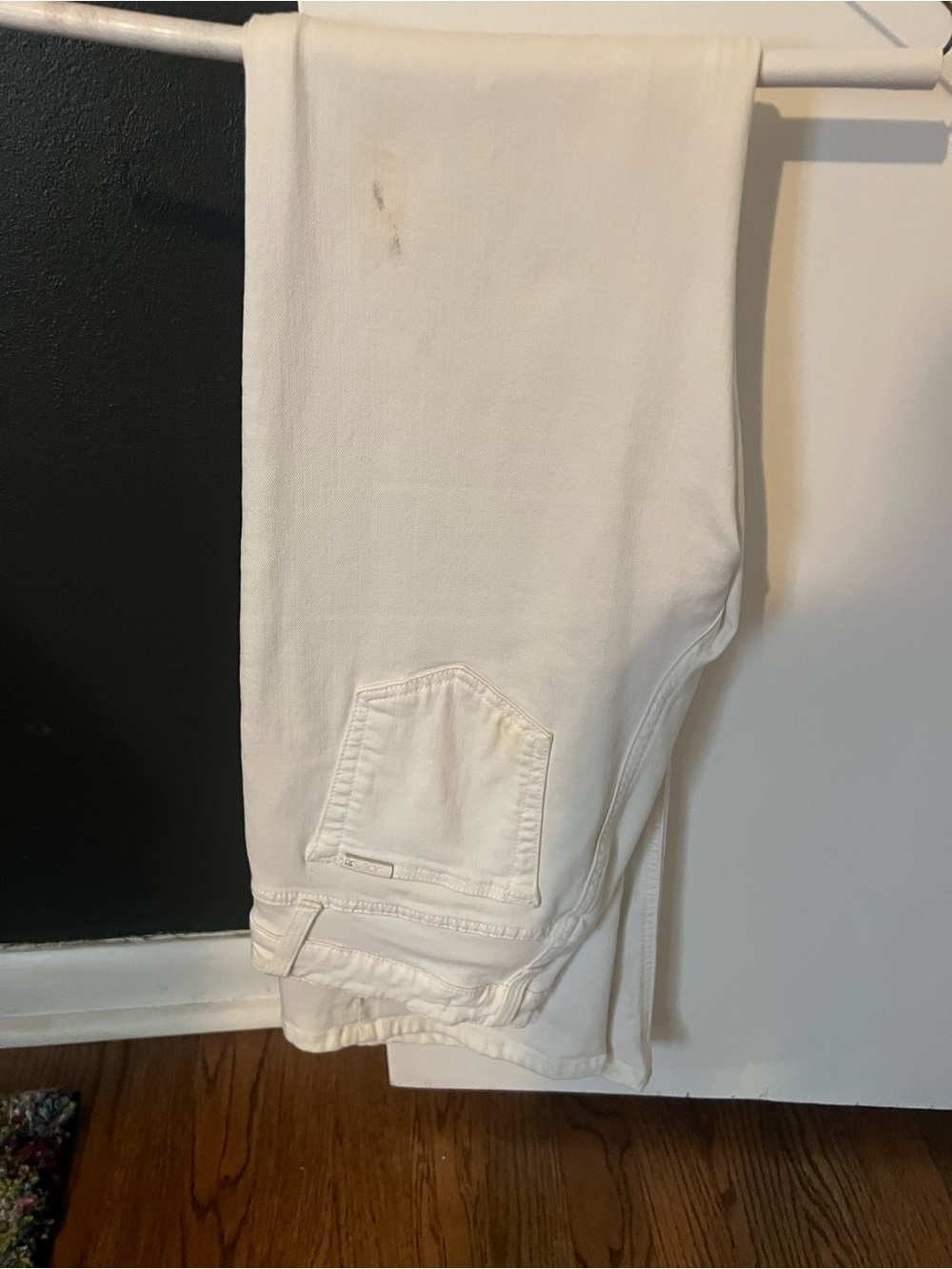 Joes White Denim Jeans